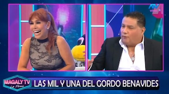 Alfredo Benavides asegura que tuvo miedo de trabajar con Magaly Medina. Captura: Magaly TV La Firme.