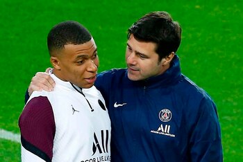 El entrenador del París Saint-Germain,