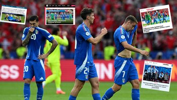 Italia perdió ante Suiza y