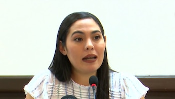 La funcionaria explicó que ha