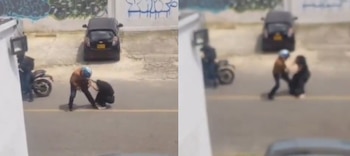 El asalto fue registrado en