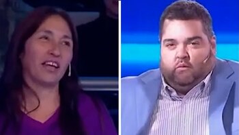 Una participante de Ahora Caigo