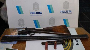 La escopeta que encontró la