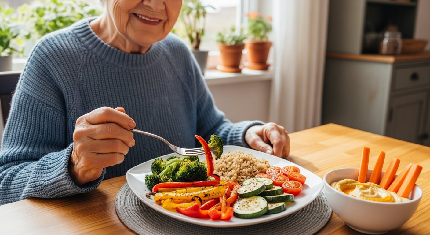 Un estudio observacional con casi 93.000 participantes encontró que quienes priorizaron alimentos vegetales integrales y poco procesados presentaron menos casos de demencia tras más de once años de seguimiento, aunque no se establece causalidad (Imagen Ilustrativa Infobae)
