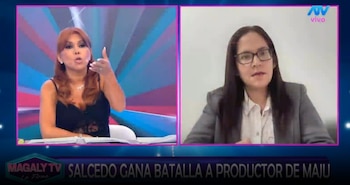 Gustavo Salcedo habría hablado de GPS y seguimiento a Christian Rodríguez en audio difundido por Magaly Medina. Captura: Magaly TV La Firme.