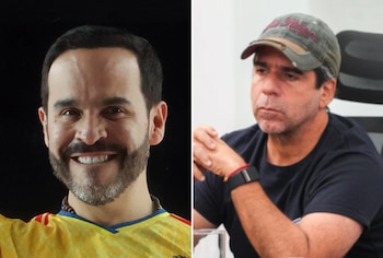 Abelardo de la Espriella y Alejandro Char se reunirán en los primeros días de la próxima semana (del 5 al 11 de julio) - crédito Mauricio Dueñas Castañeda/EFE y Colprensa