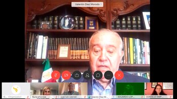 El empresario participó en un