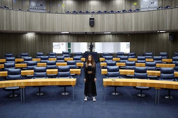 Erika Hilton ingresó a la Cámara de Diputados en 2022 como la primera mujer negra y transexual elegida para el cargo. (REUTERS/ARCHIVO)