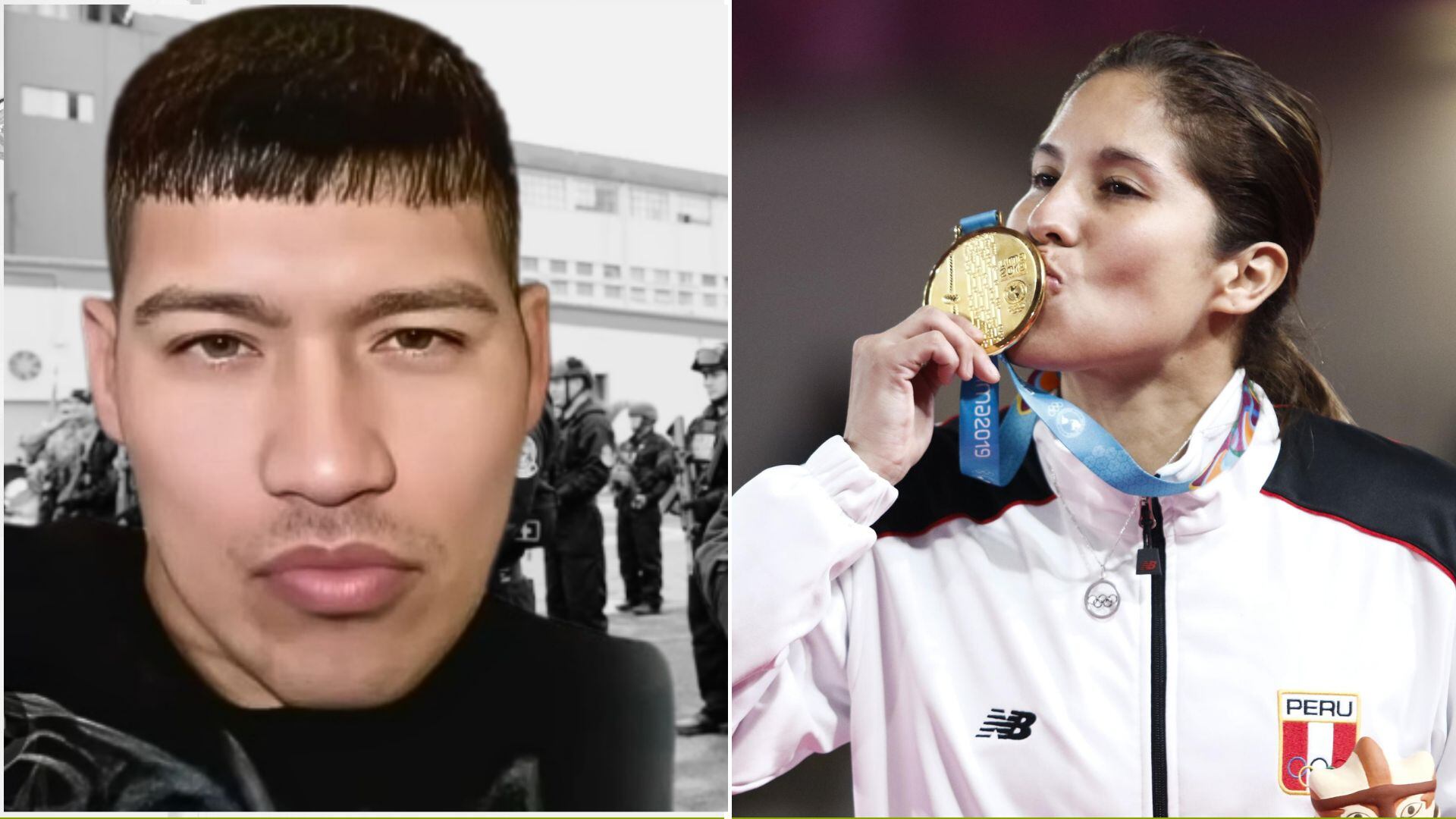 Alexandra Grande denunció que viene siendo víctima de extorsión. (Composición: Infobae Perú)