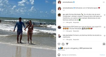 Verónica Linares dedicó emotivo post