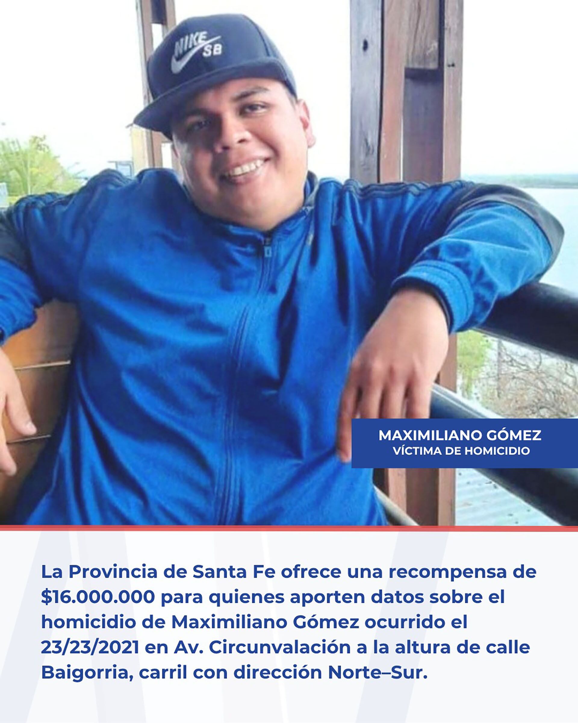 Maximiliano Gómez fue atacado por al menos dos hombres cuando viajaba en su auto junto a su pareja.