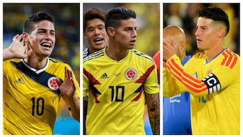 James Rodríguez y los mundiales: pasó de ser una estrella inesperada en 2014 a una actuación discreta en 2026