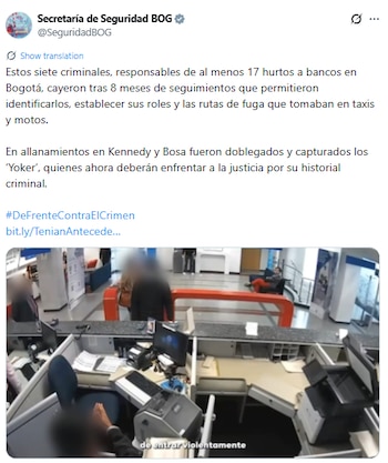 Las autoridades confirmaron que fueron