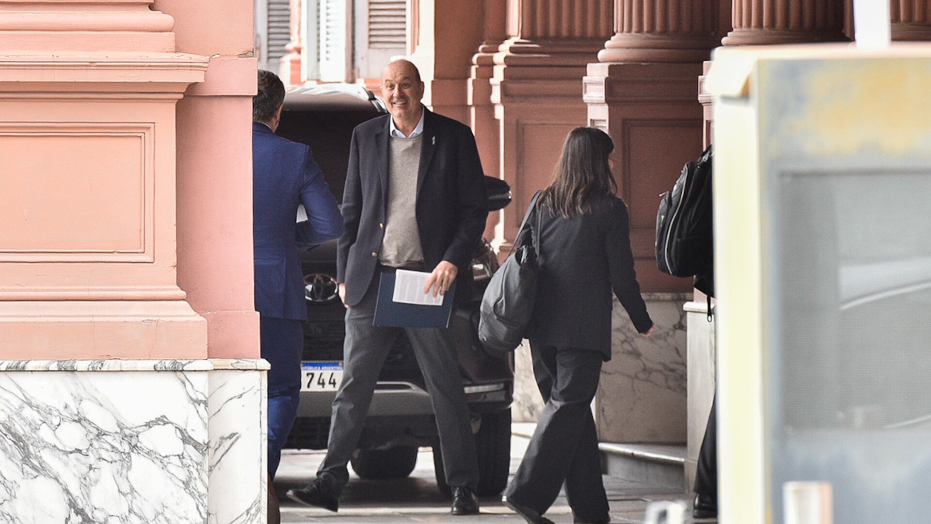 Es la segunda reunión de Gabinete del día (Adrián Escandar)