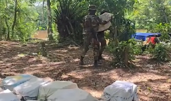 Río Frío figura entre los principales puntos de tránsito del narcotráfico en Nicaragua, con un aumento del uso de rutas fluviales y costeras para mover cocaína, metanfetaminas y marihuana./ (19 TV)