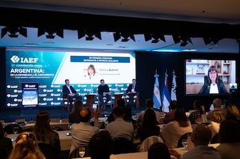La senadora Patricia Bullrich participó de la 47° Convención Anual del Instituo Argentino de Ejecutivos de Finanzas (IAEF)