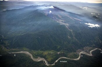 Foto aérea que muestra la