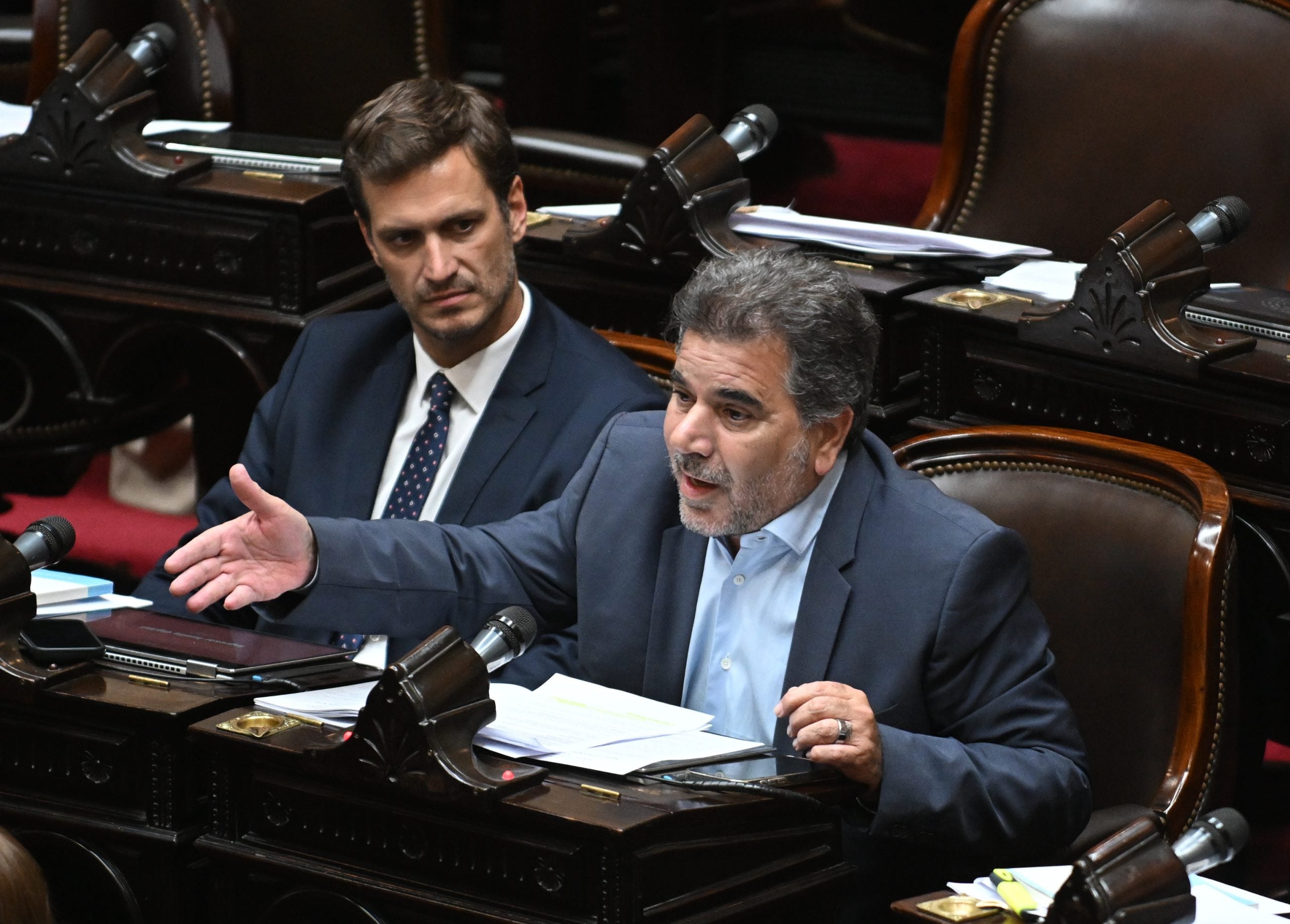 Cristian Ritondo apoya el proyecto oficialista (Foto: NA)