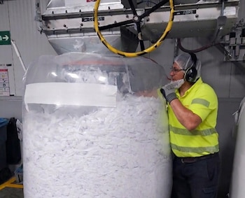 La operación en Costa Rica logró gestionar el 100% de sus desechos mediante reciclaje, reutilización y co-procesamiento. Cortesía: Kimberly Clark Costa Rica