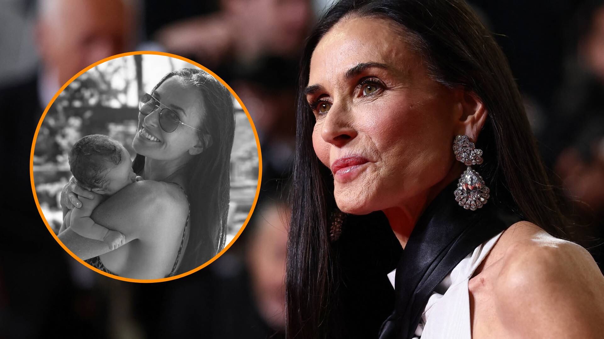 Demi Moore reveló que su nieta Louetta la impulsó a participar como productora ejecutiva y narradora del documental