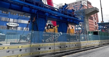 Obras del metro en la