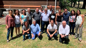 Varios de los participantes de