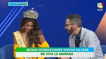 Luciana Fuster se mostró afectada