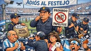 Insólita medida: prohibieron la utilización de papelitos en los estadios porteños tras el recibimiento a River en el Superclásico