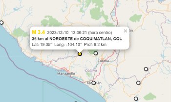 Sismo en Colima (ssn.unam.mx)