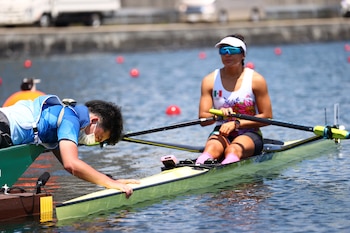 El remo ha destacado en la presente edición de los Juegos Centroamericanos y del Caribe 2026. (REUTERS/Leah Millis)