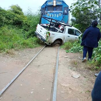 El accidente ocurrió a la