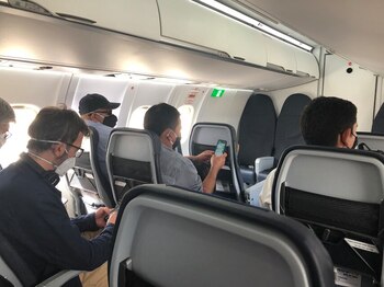 Vuelo comercial (Colprensa)