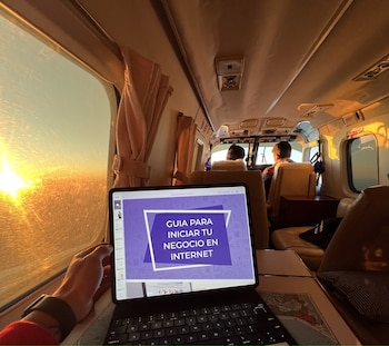 Nicolás regresando a Paraná en