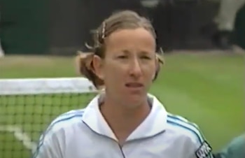 La tenista Natasha Zvereva (imagen