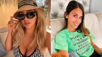 Wanada Nara y Antonela Roccuzzo