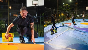 Martín Ron y equipo convirtieron