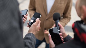 Tres directores de medios de