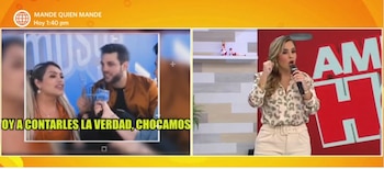 Conductores de América Hoy se muestran preocupados por Nicola Porcella. América TV.