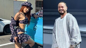 Los dos cantantes aparecieron juntos