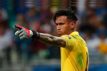 El arquero de la selección