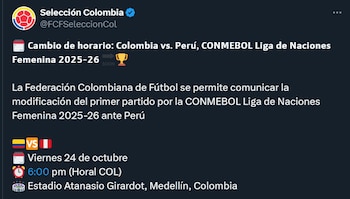 La selección Colombia Femenina debutará