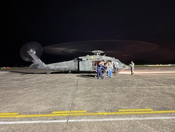 Los organismos de socorro siguen en la búsqueda de Luis Sanabria - crédito @FuerzaAereaCol/X