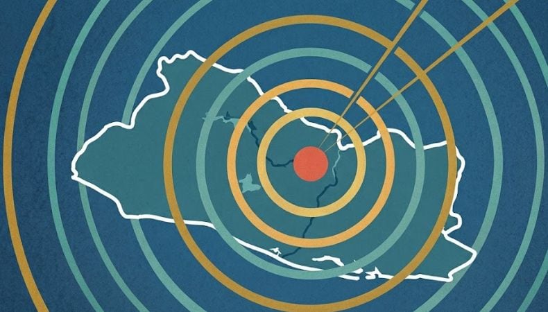 El 17.9% de la actividad sísmica ocurrió dentro de El Salvador por la activación de fallas geológicas locales. (Cortesía: Imagen Ilustrativa)