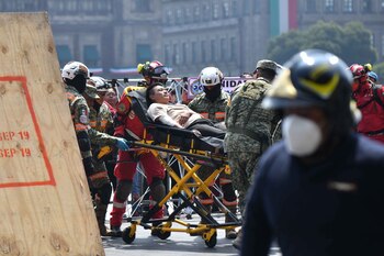 Los simulacros nos ayudan a