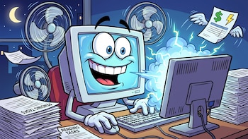 ¿Conviene dejar la computadora encendida todo el día?