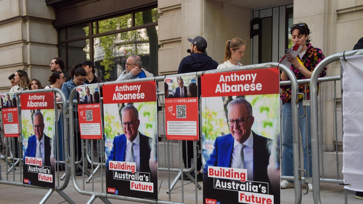 Albanese celebra una aplastante victoria en las elecciones federales de Australia - Infobae