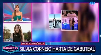 Silvia Cornejo rompe su silencio sobre Jean Paul Gabuteau y Analía Jiménez: “Ya es momento que yo tenga que hablar”. Captura: Magaly TV La Firme.