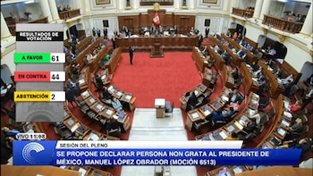 Congreso admite al debate la