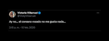 El tuit de Victoria Villarruel