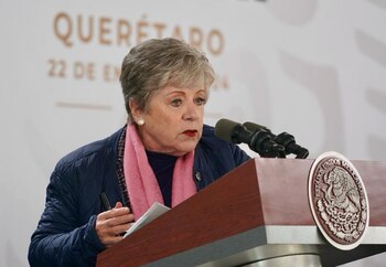 La titular de la SRE